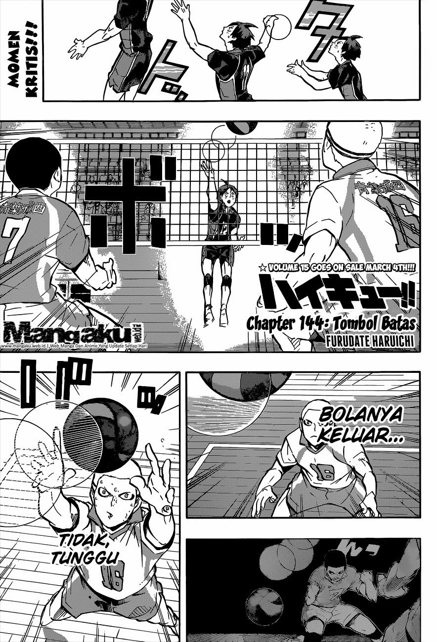 Haikyuu!! Chapter 144 Gambar 2