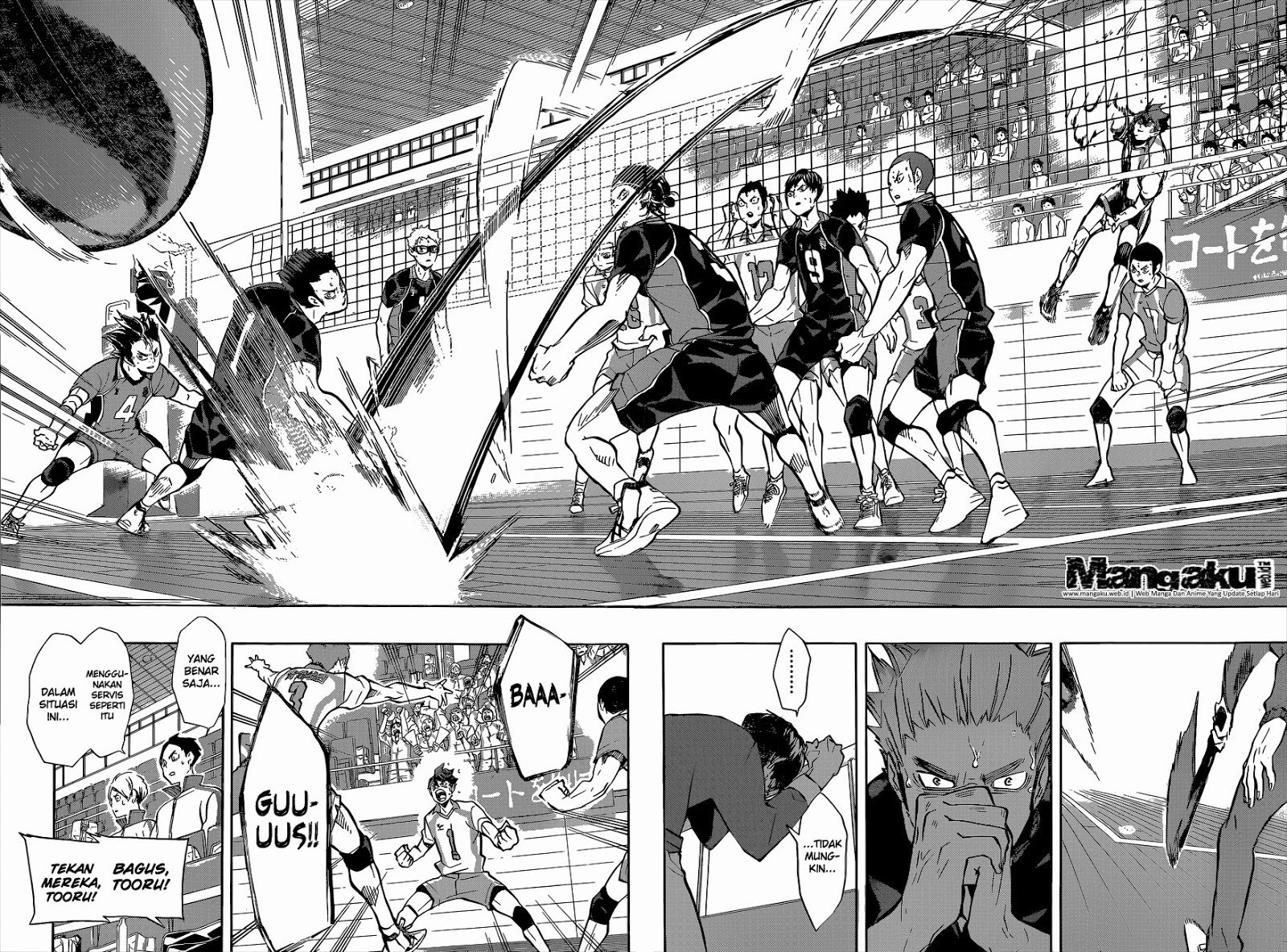 Haikyuu!! Chapter 144 Gambar 9