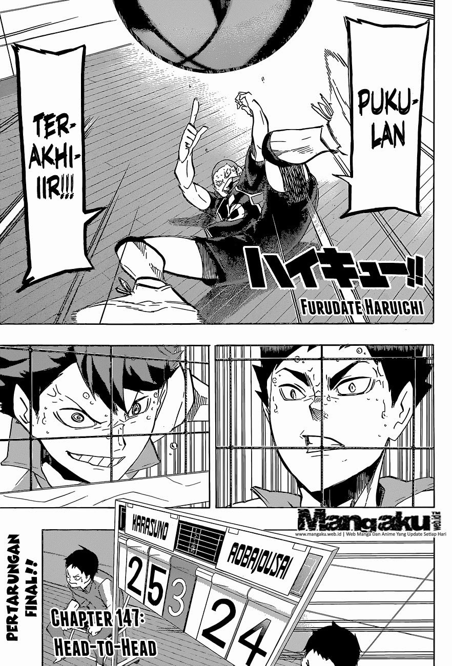 Haikyuu!! Chapter 147 Gambar 2