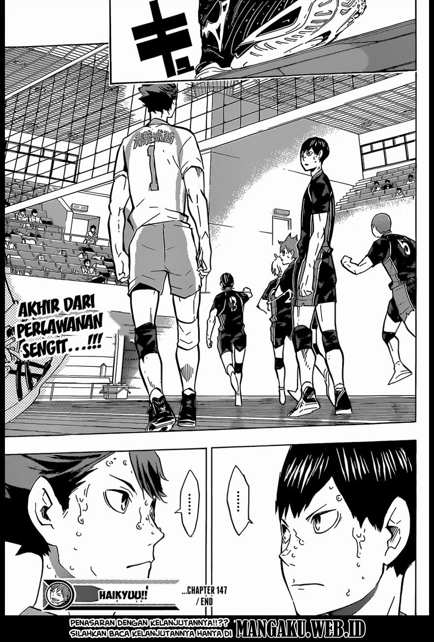 Haikyuu!! Chapter 147 Gambar 13