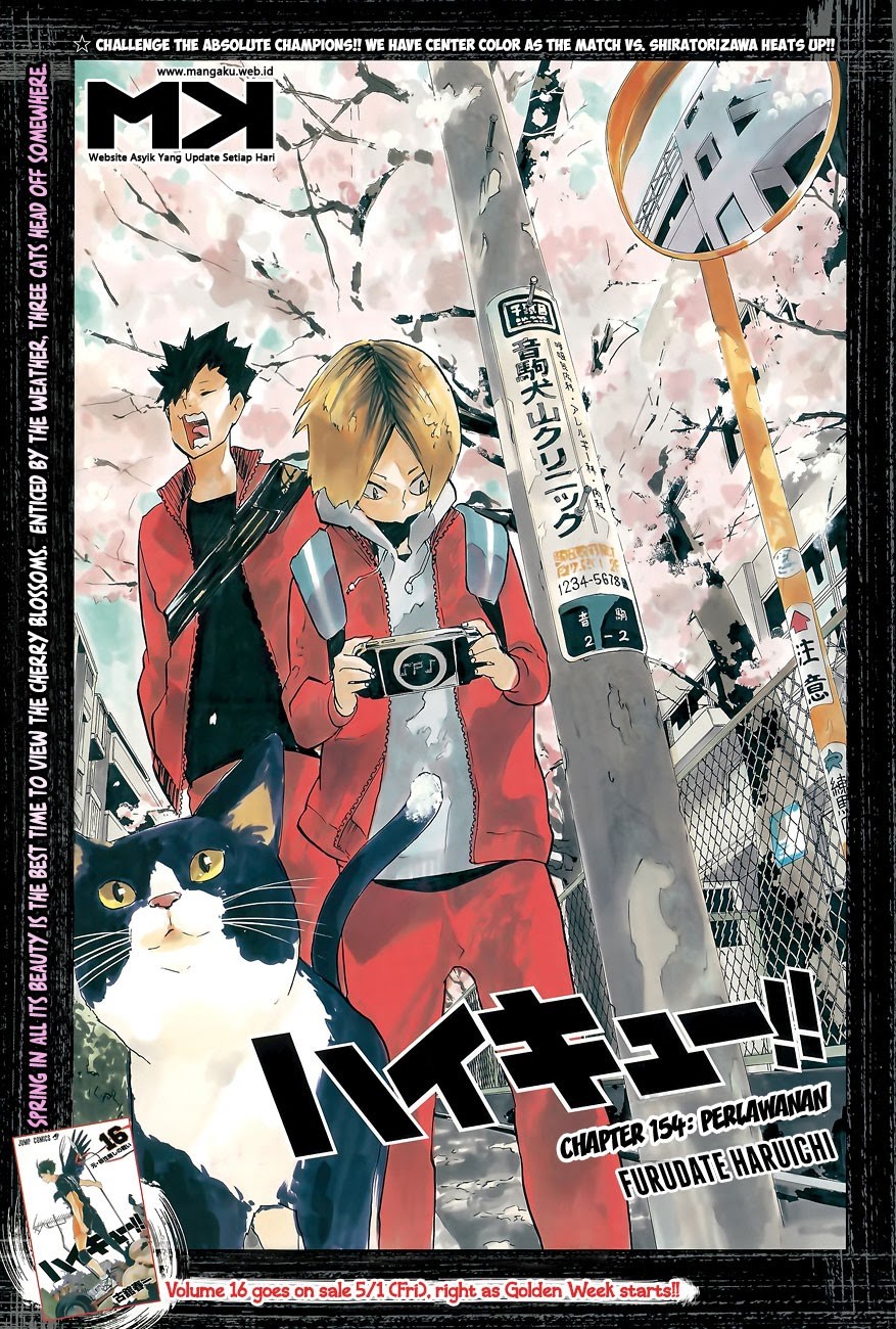 Haikyuu!! Chapter 154 Gambar 2