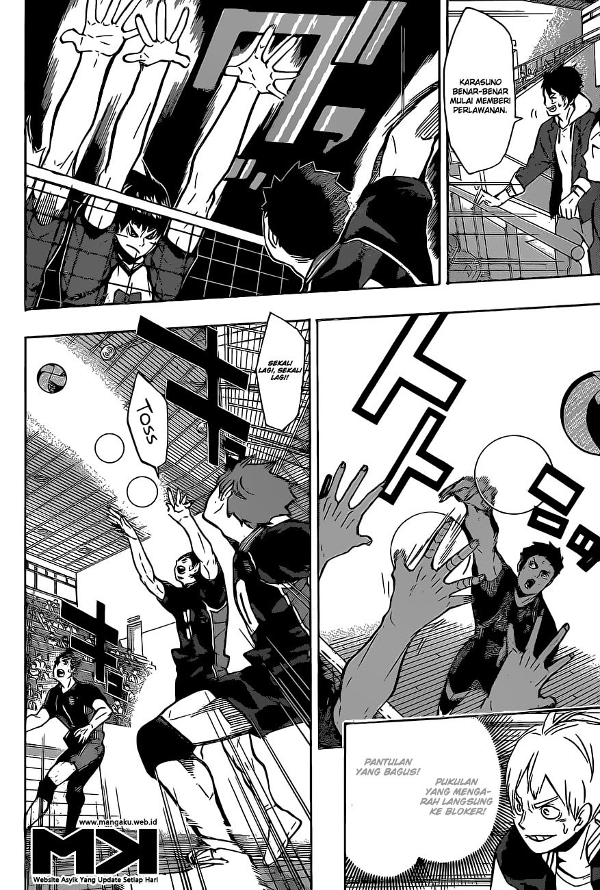 Haikyuu!! Chapter 154 Gambar 16