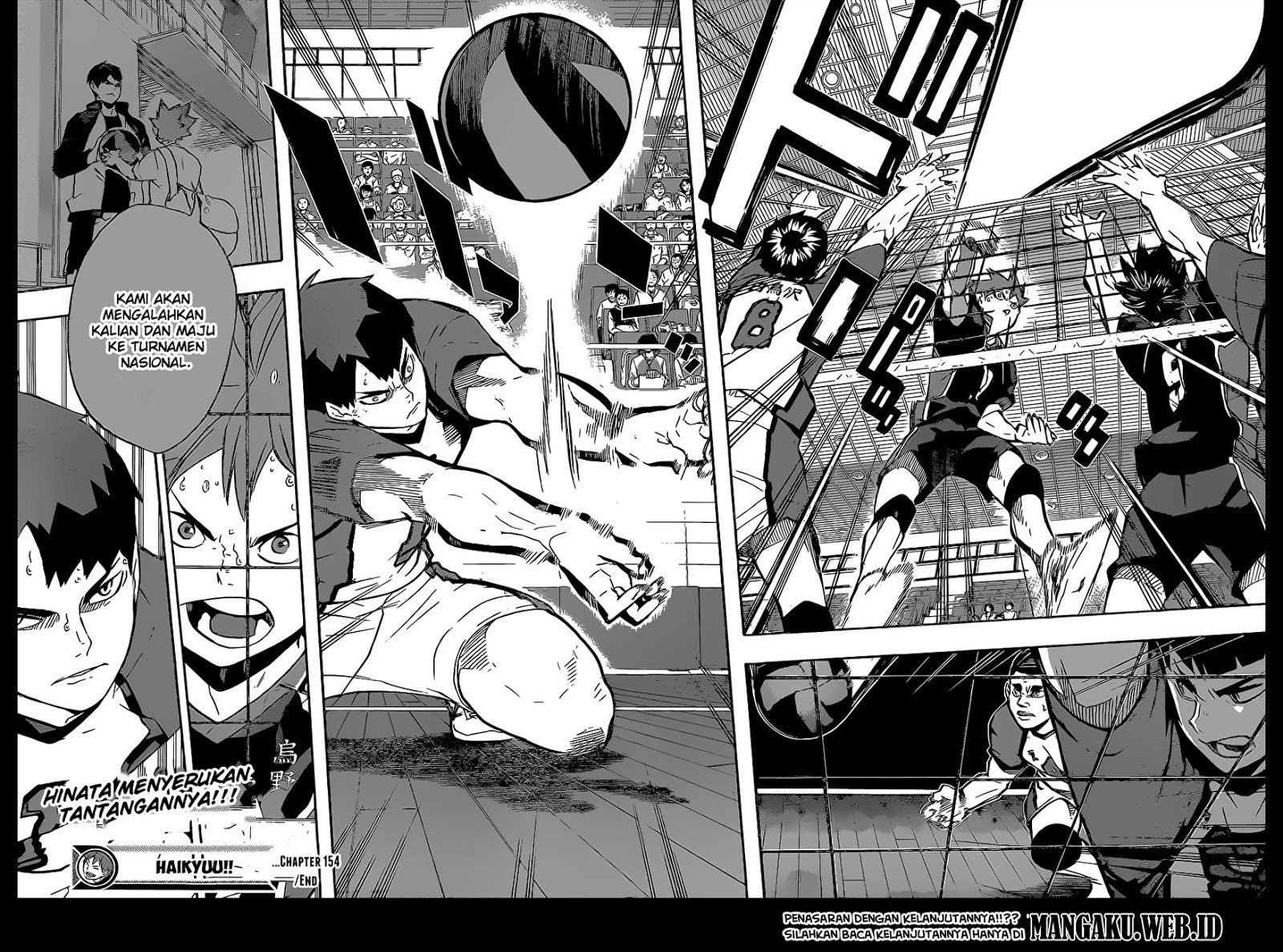 Haikyuu!! Chapter 154 Gambar 18
