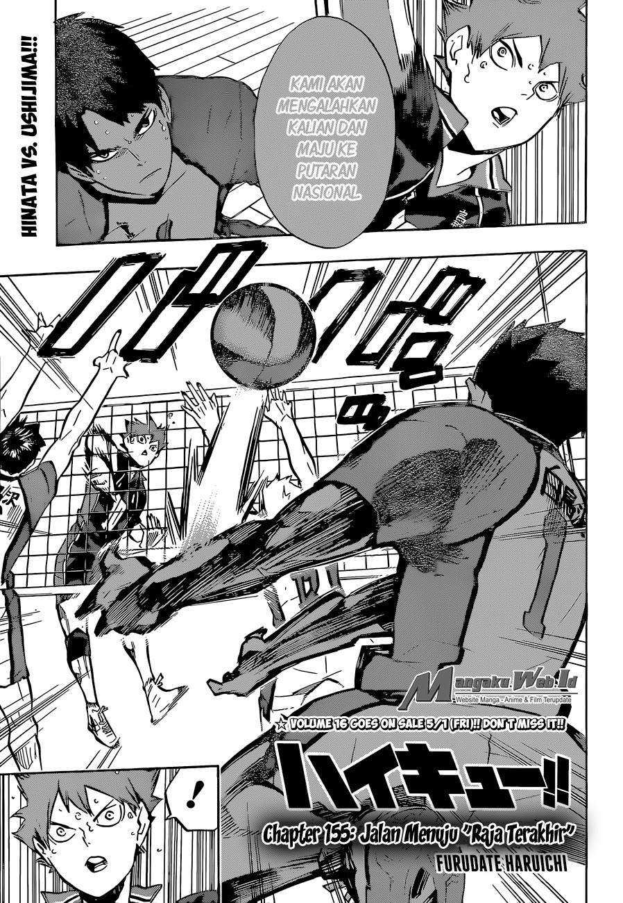 Haikyuu!! Chapter 155 Gambar 2