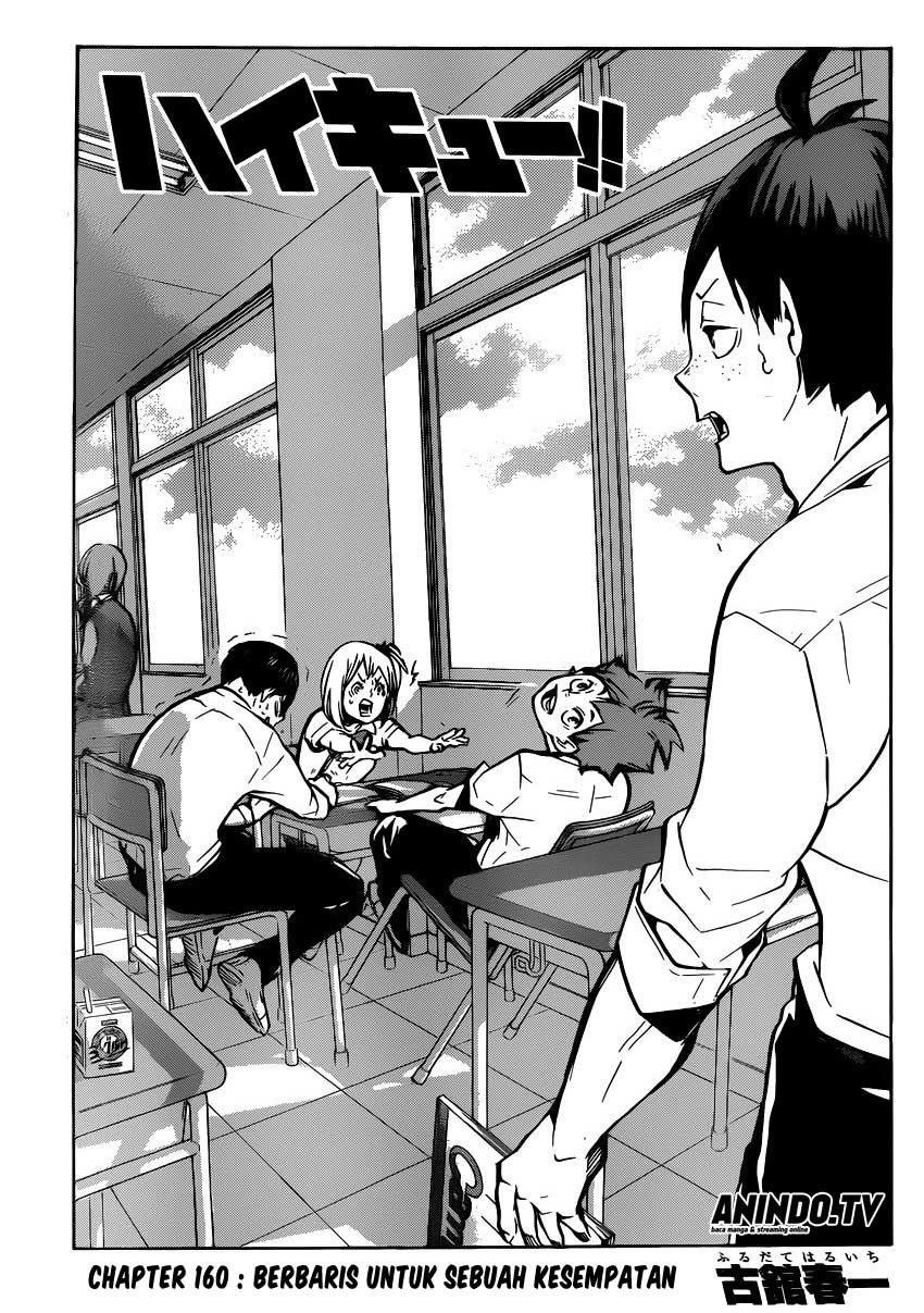 Haikyuu!! Chapter 160 Gambar 2