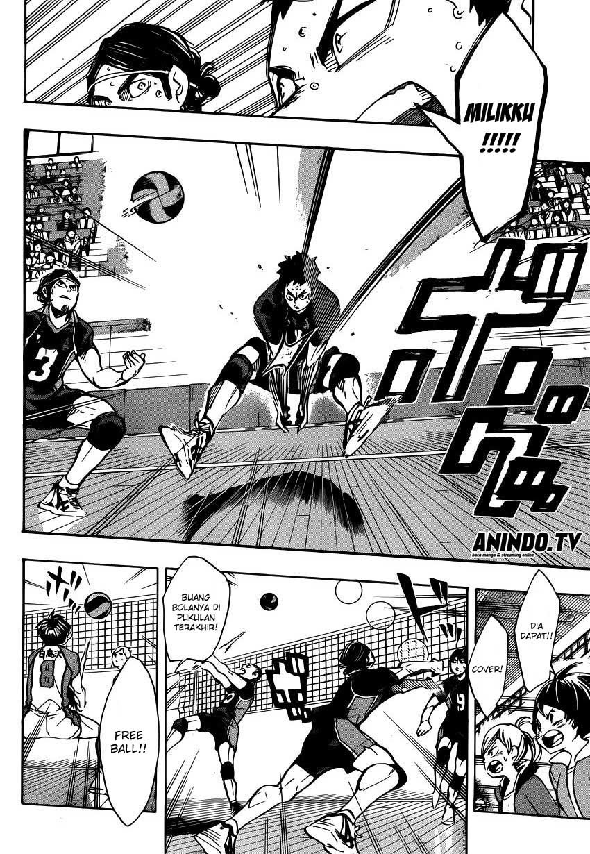 Haikyuu!! Chapter 160 Gambar 15