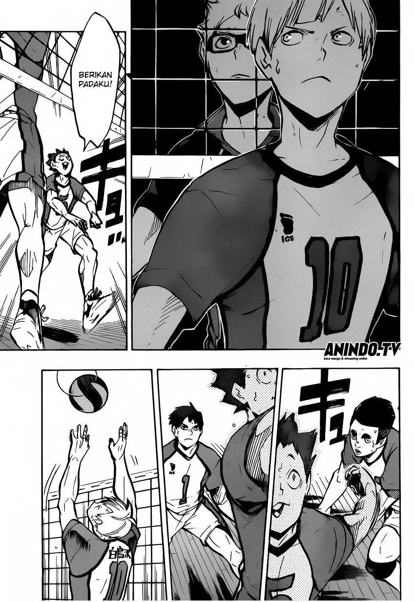 Haikyuu!! Chapter 160 Gambar 16