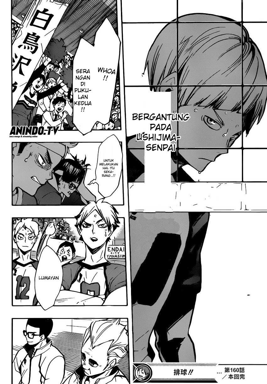 Haikyuu!! Chapter 160 Gambar 18