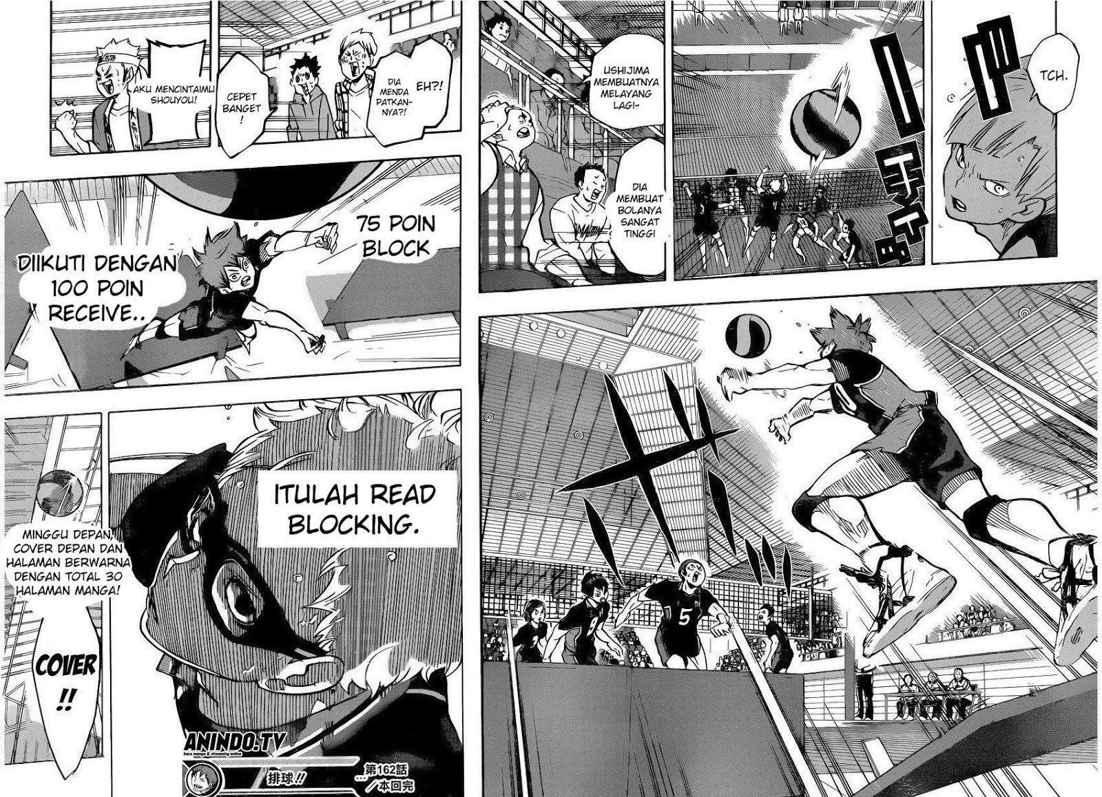 Haikyuu!! Chapter 162 Gambar 19