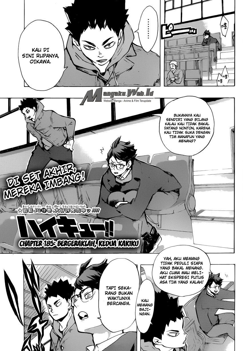 Haikyuu!! Chapter 185 Gambar 2