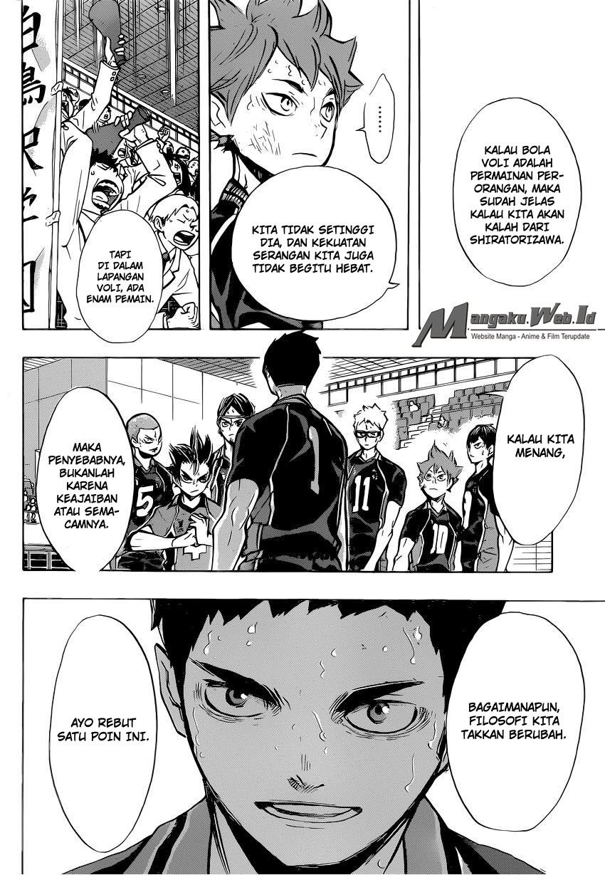 Haikyuu!! Chapter 185 Gambar 17
