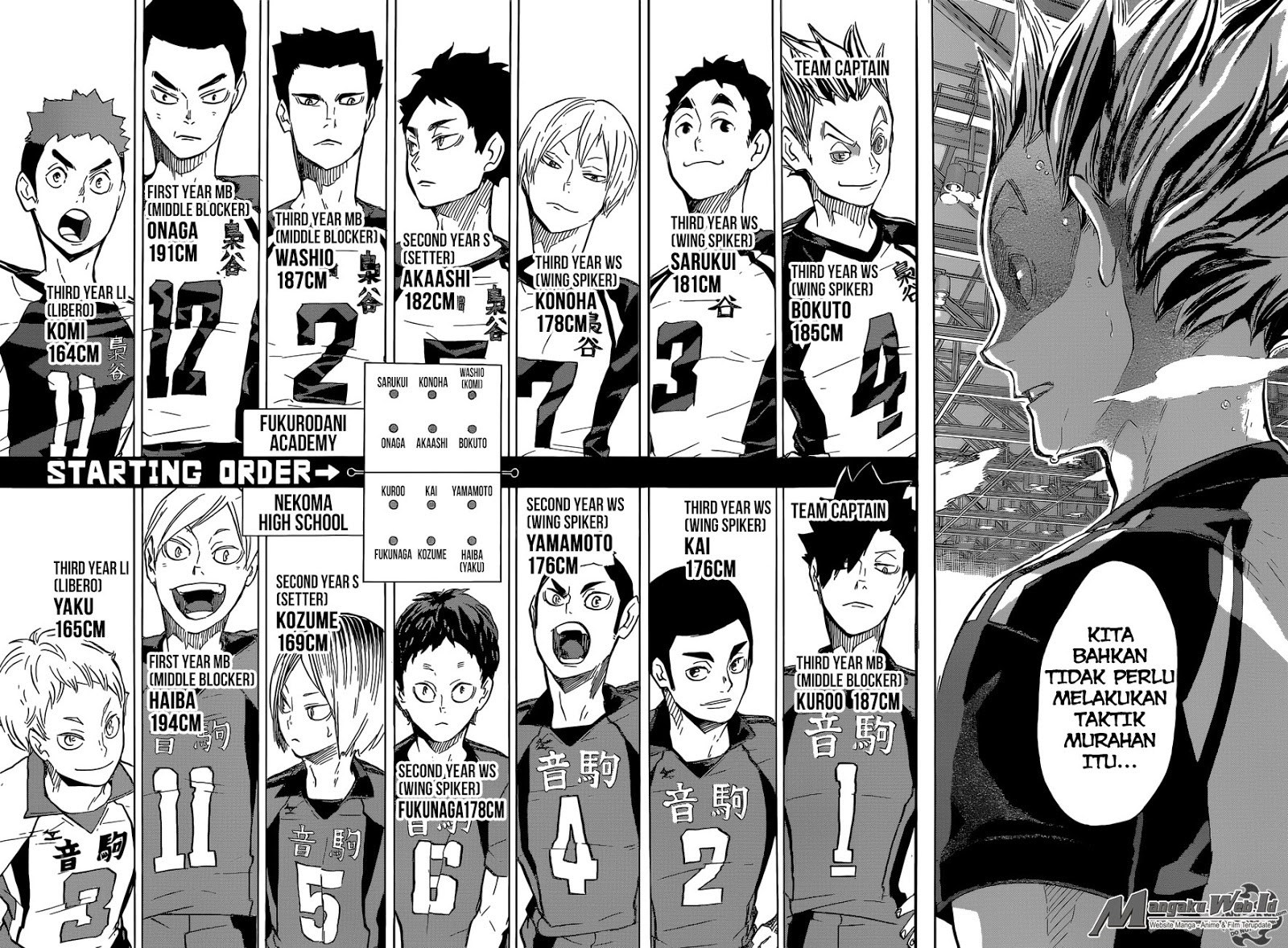 Haikyuu!! Chapter 191 Gambar 16