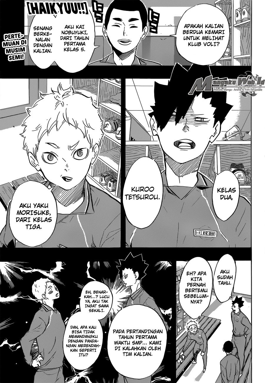 Haikyuu!! Chapter 200 Gambar 2