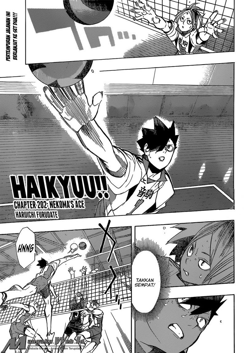 Haikyuu!! Chapter 202 Gambar 2
