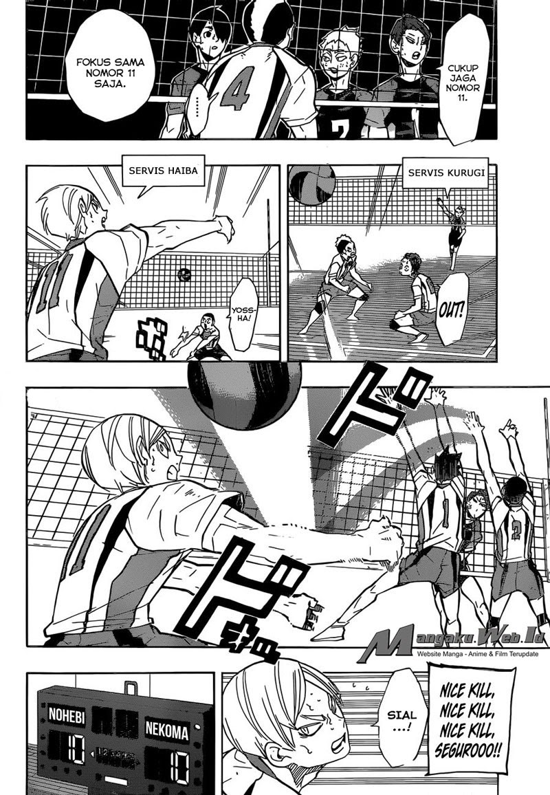 Haikyuu!! Chapter 202 Gambar 9