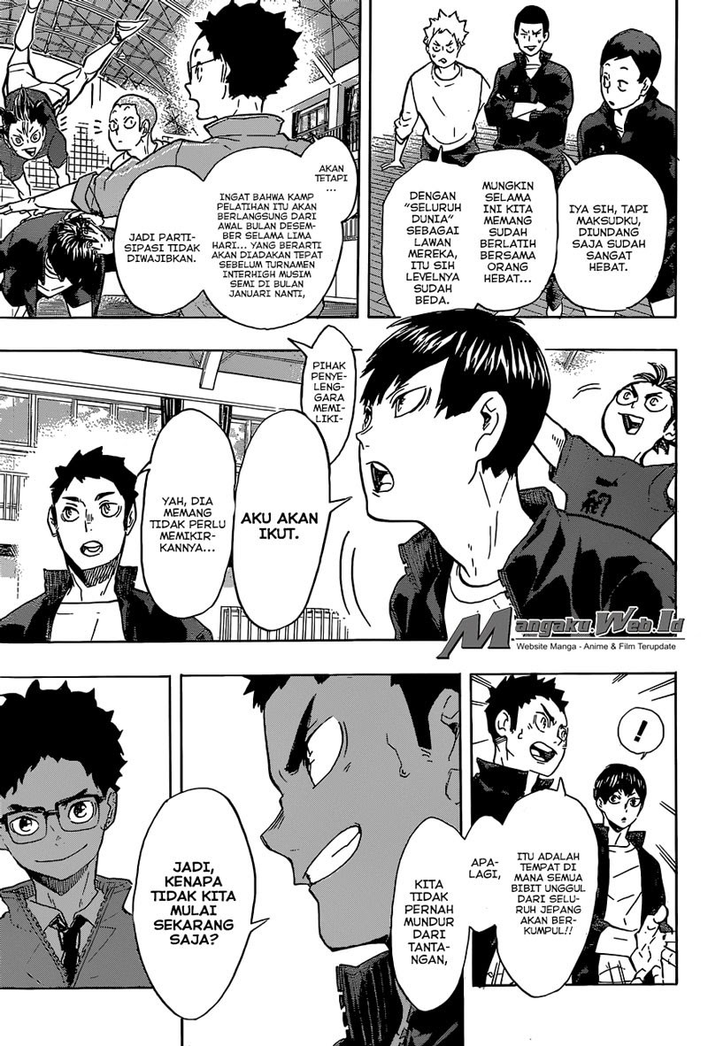 Haikyuu!! Chapter 208 Gambar 4
