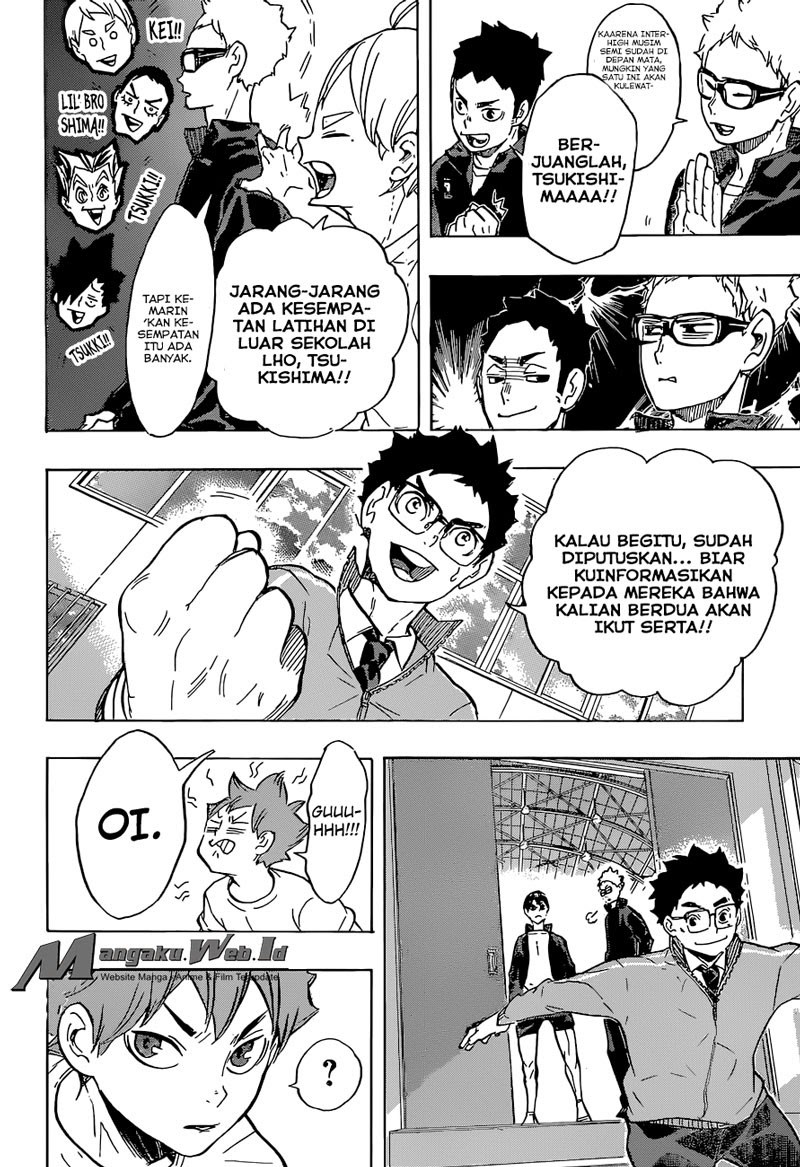 Haikyuu!! Chapter 208 Gambar 9