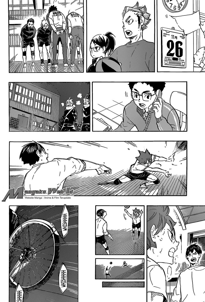 Haikyuu!! Chapter 208 Gambar 13