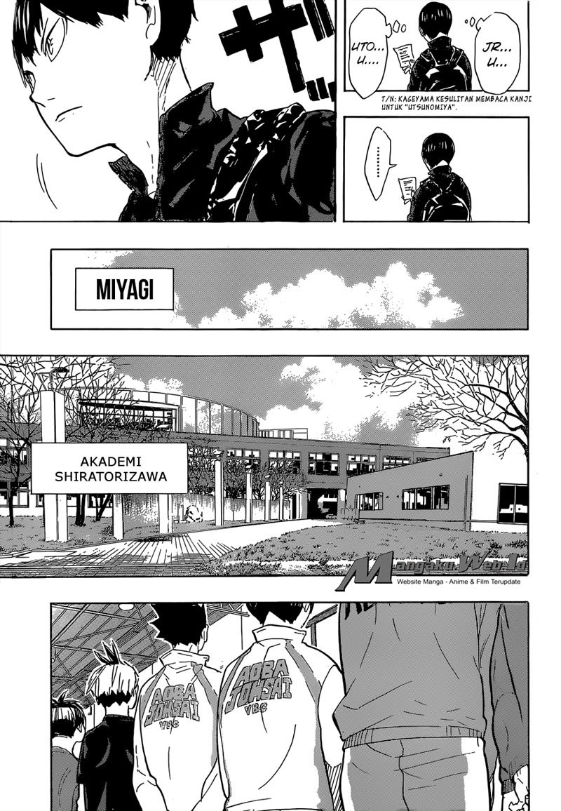 Haikyuu!! Chapter 208 Gambar 17