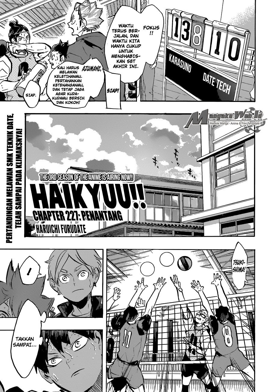 Haikyuu!! Chapter 227 Gambar 2
