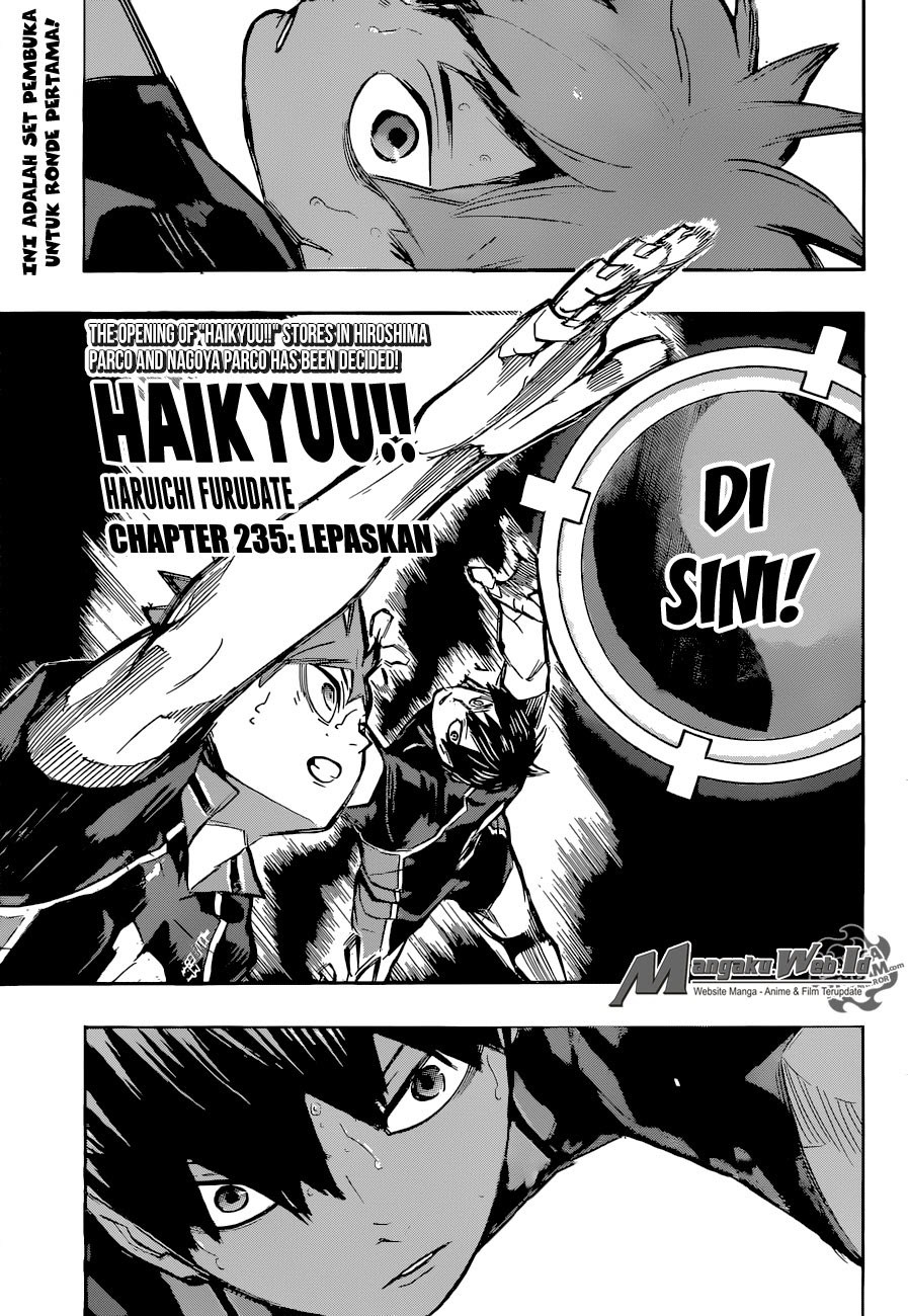 Haikyuu!! Chapter 235 Gambar 2
