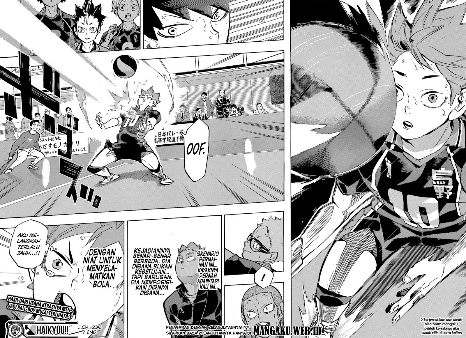 Haikyuu!! Chapter 236 Gambar 19