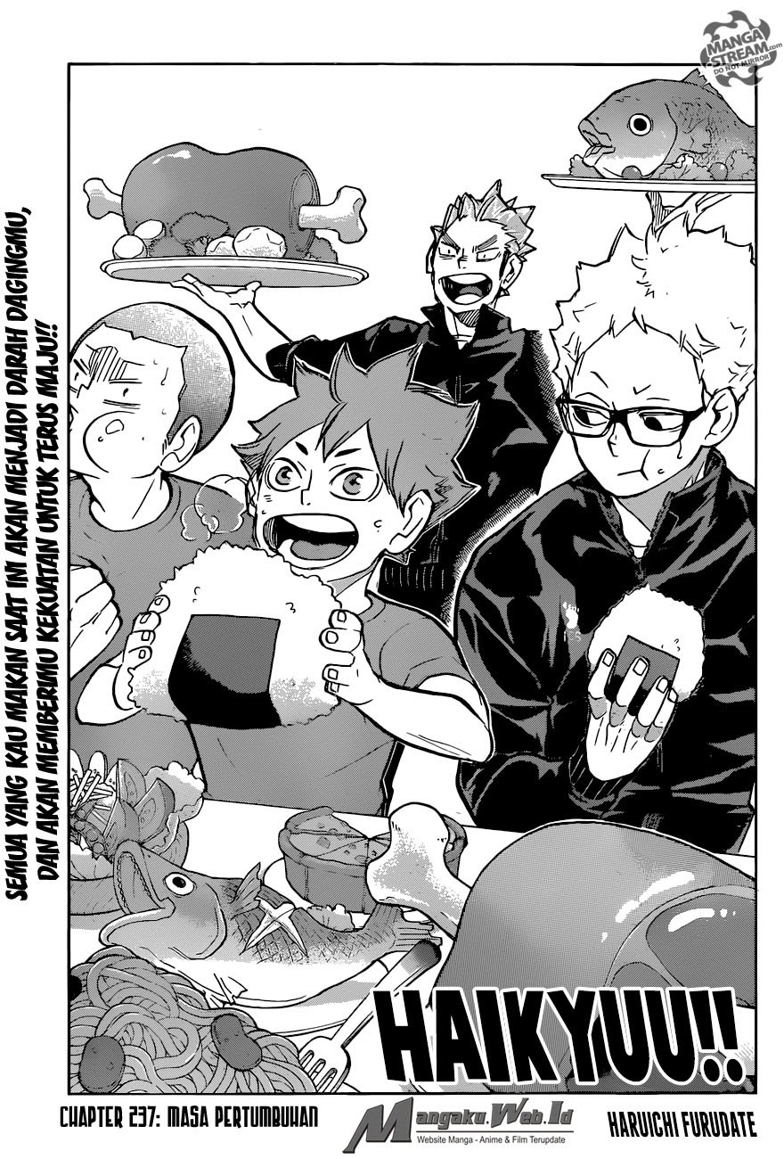 Haikyuu!! Chapter 237 Gambar 2
