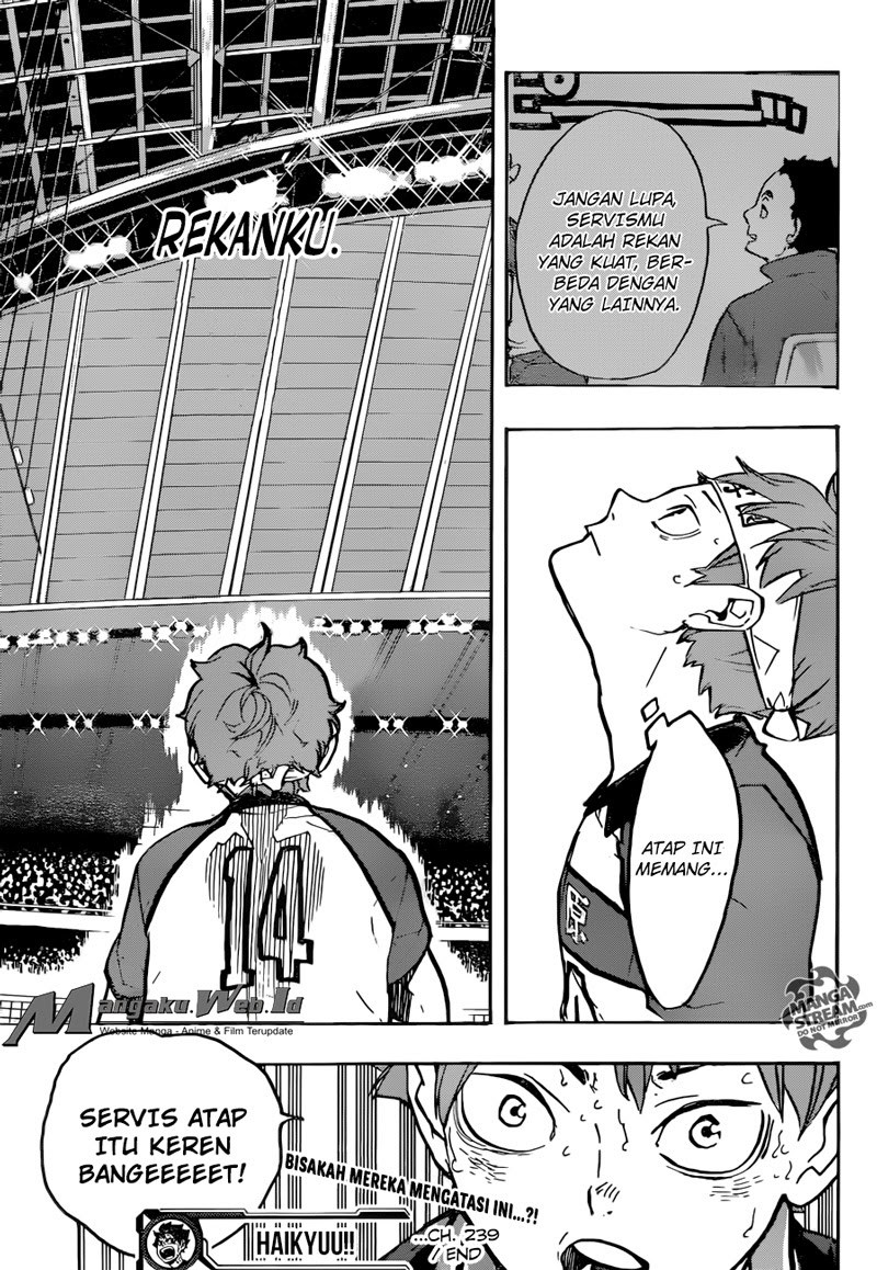 Haikyuu!! Chapter 239 Gambar 18