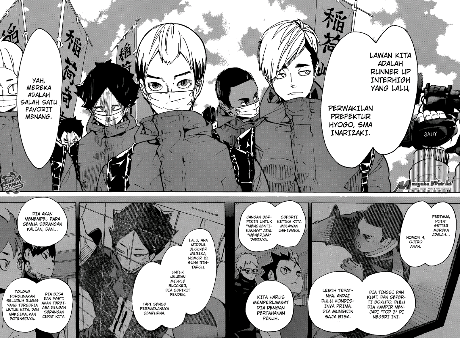 Haikyuu!! Chapter 247 Gambar 8