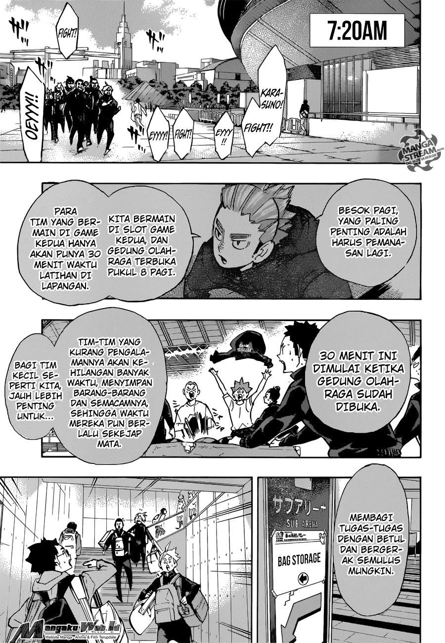 Haikyuu!! Chapter 247 Gambar 14