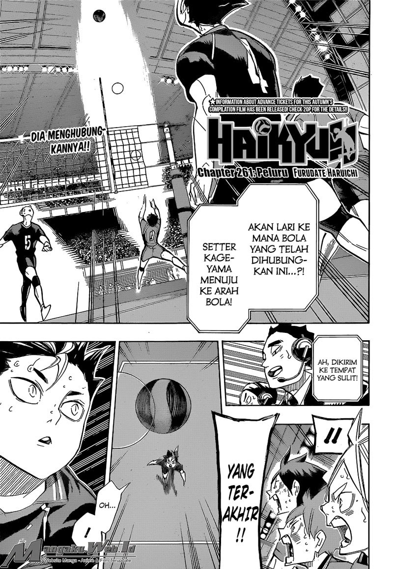 Haikyuu!! Chapter 261 Gambar 2
