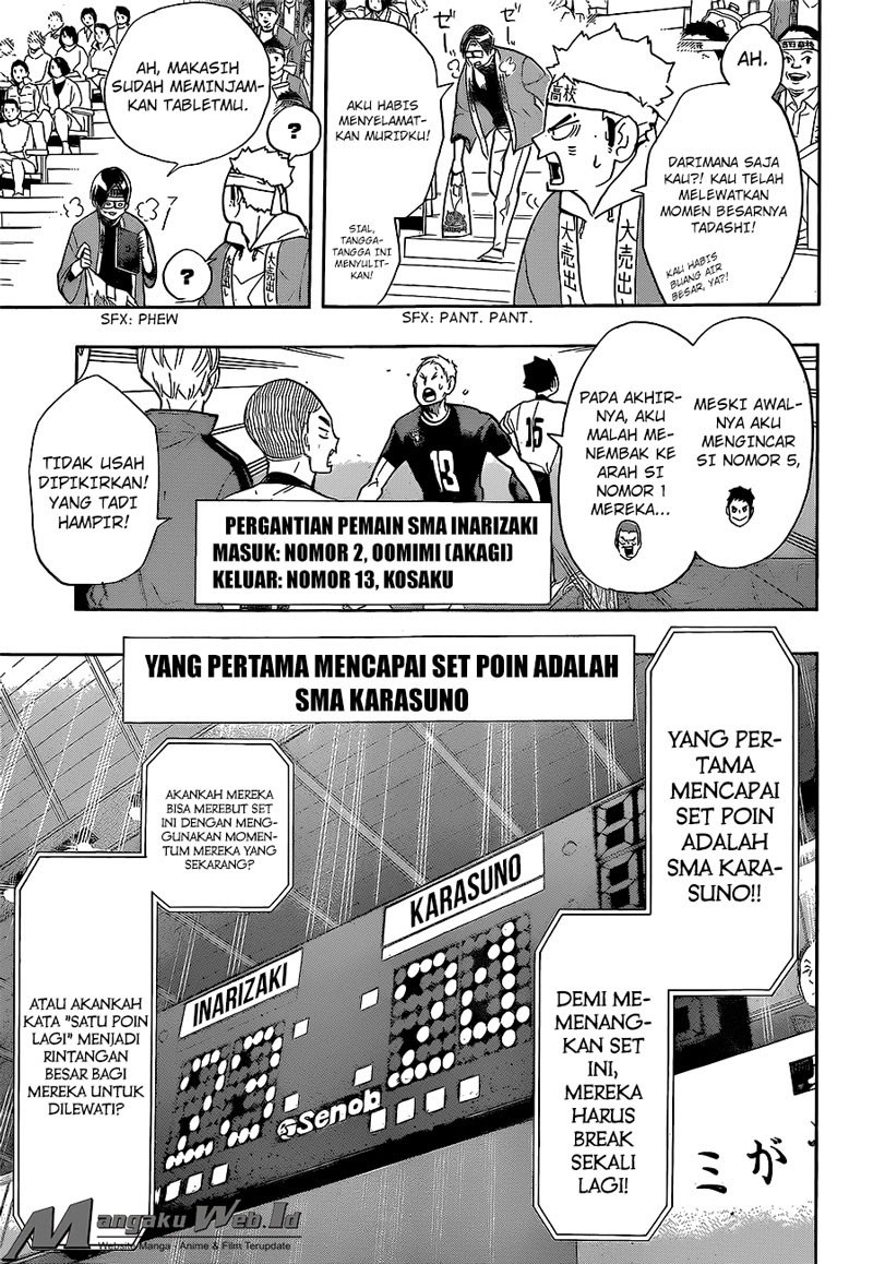 Haikyuu!! Chapter 261 Gambar 5