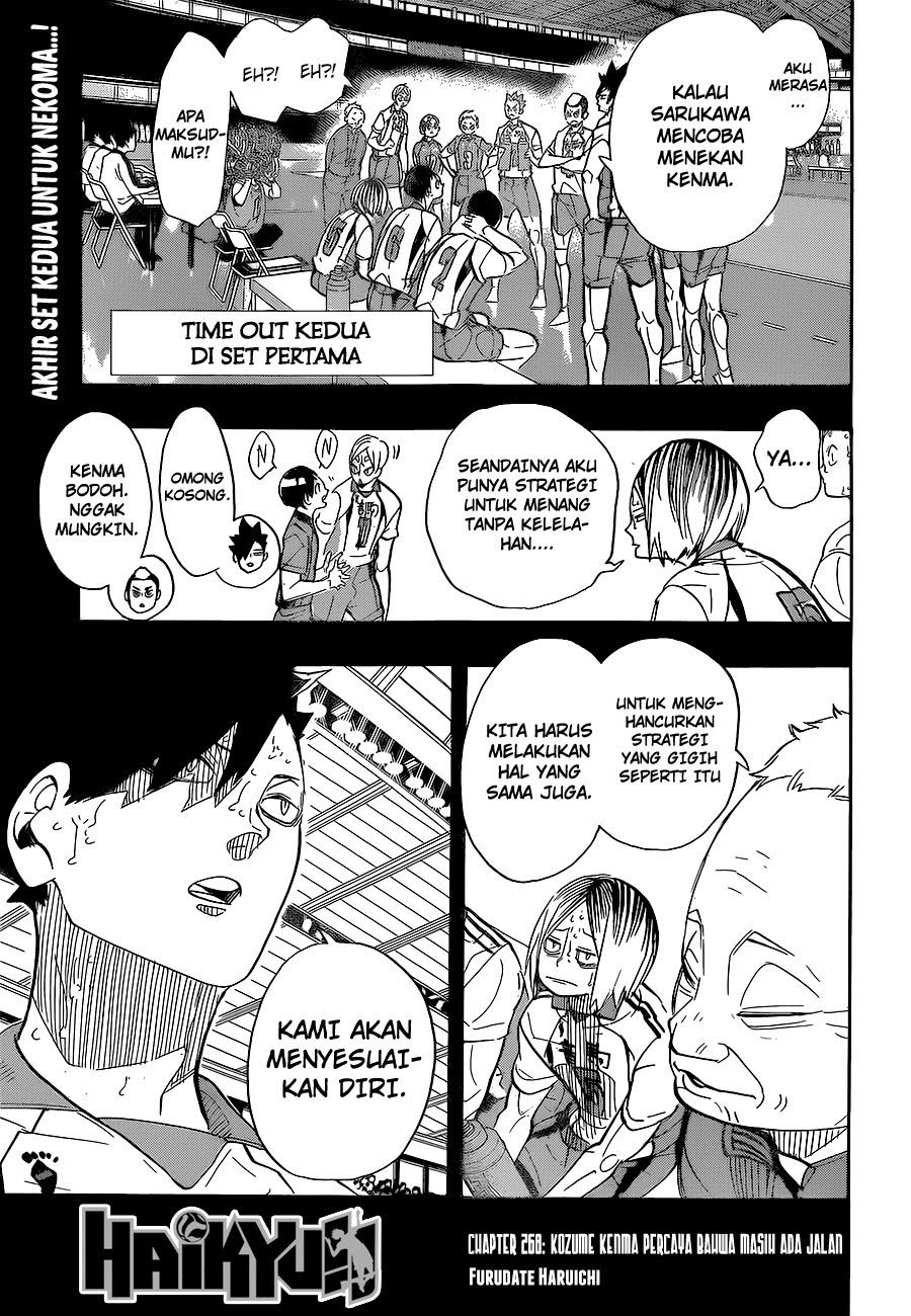 Haikyuu!! Chapter 268 Gambar 2