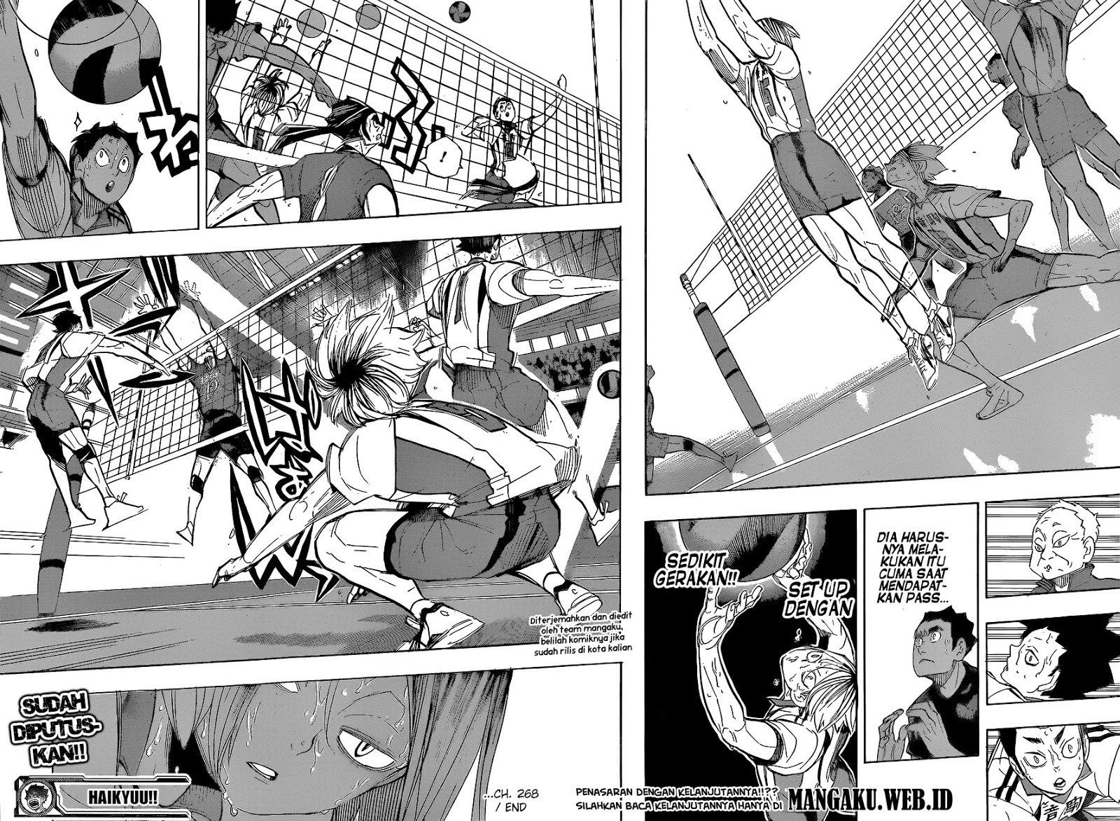 Haikyuu!! Chapter 268 Gambar 19
