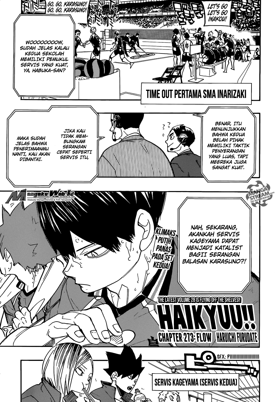 Haikyuu!! Chapter 273 Gambar 2