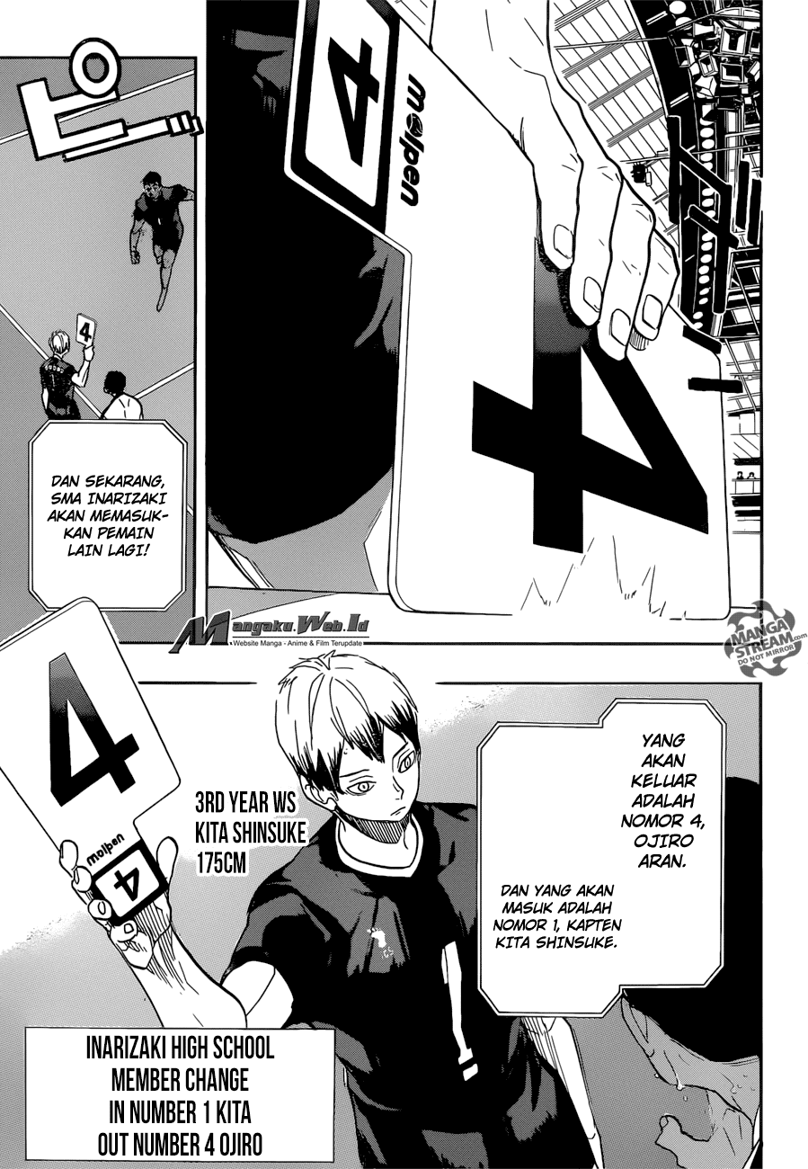 Haikyuu!! Chapter 273 Gambar 17