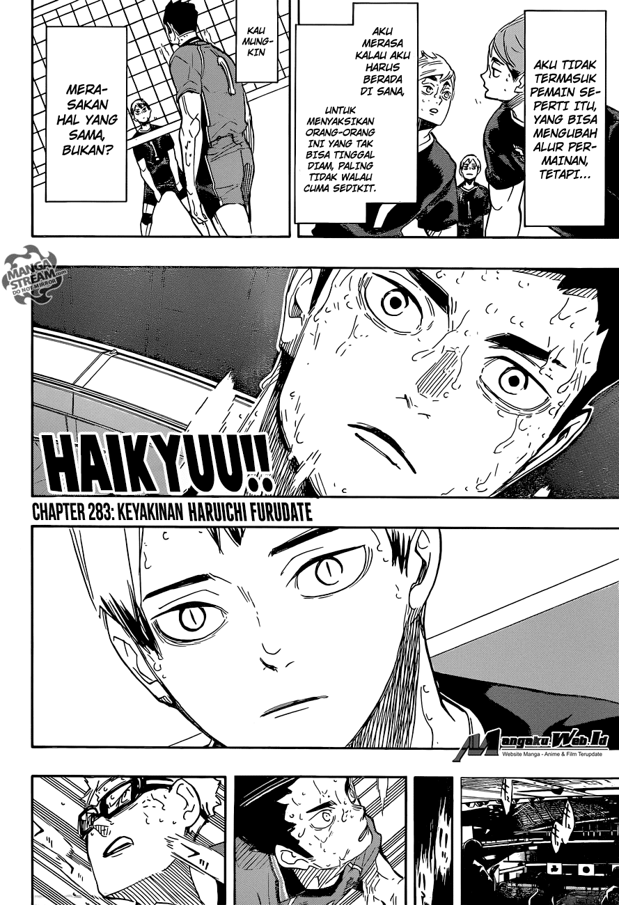 Haikyuu!! Chapter 283 Gambar 2