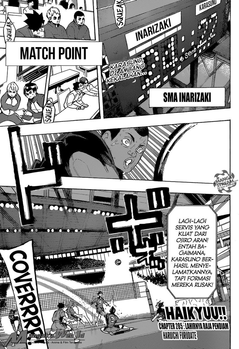 Haikyuu!! Chapter 285 Gambar 2