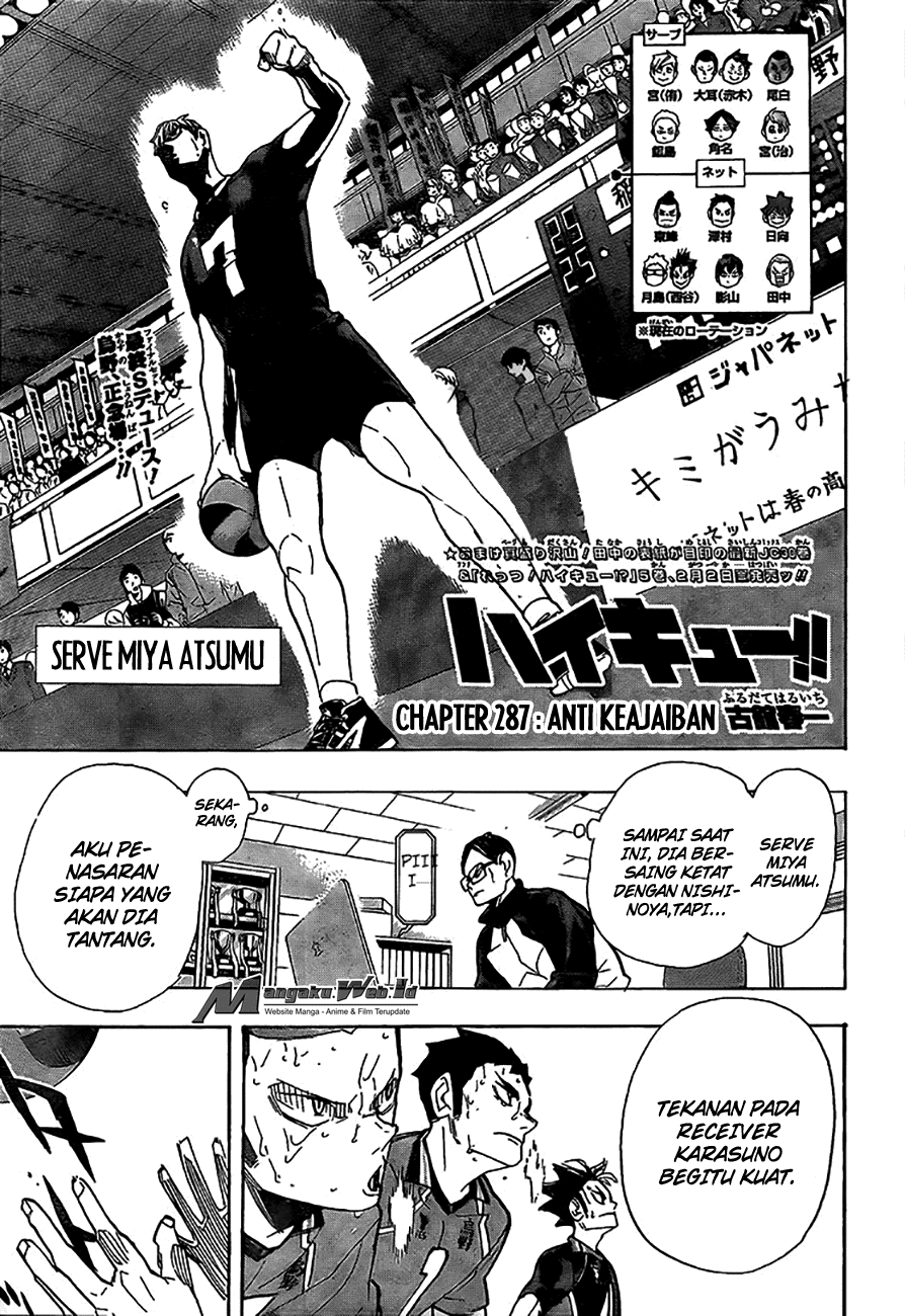 Haikyuu!! Chapter 287 Gambar 2