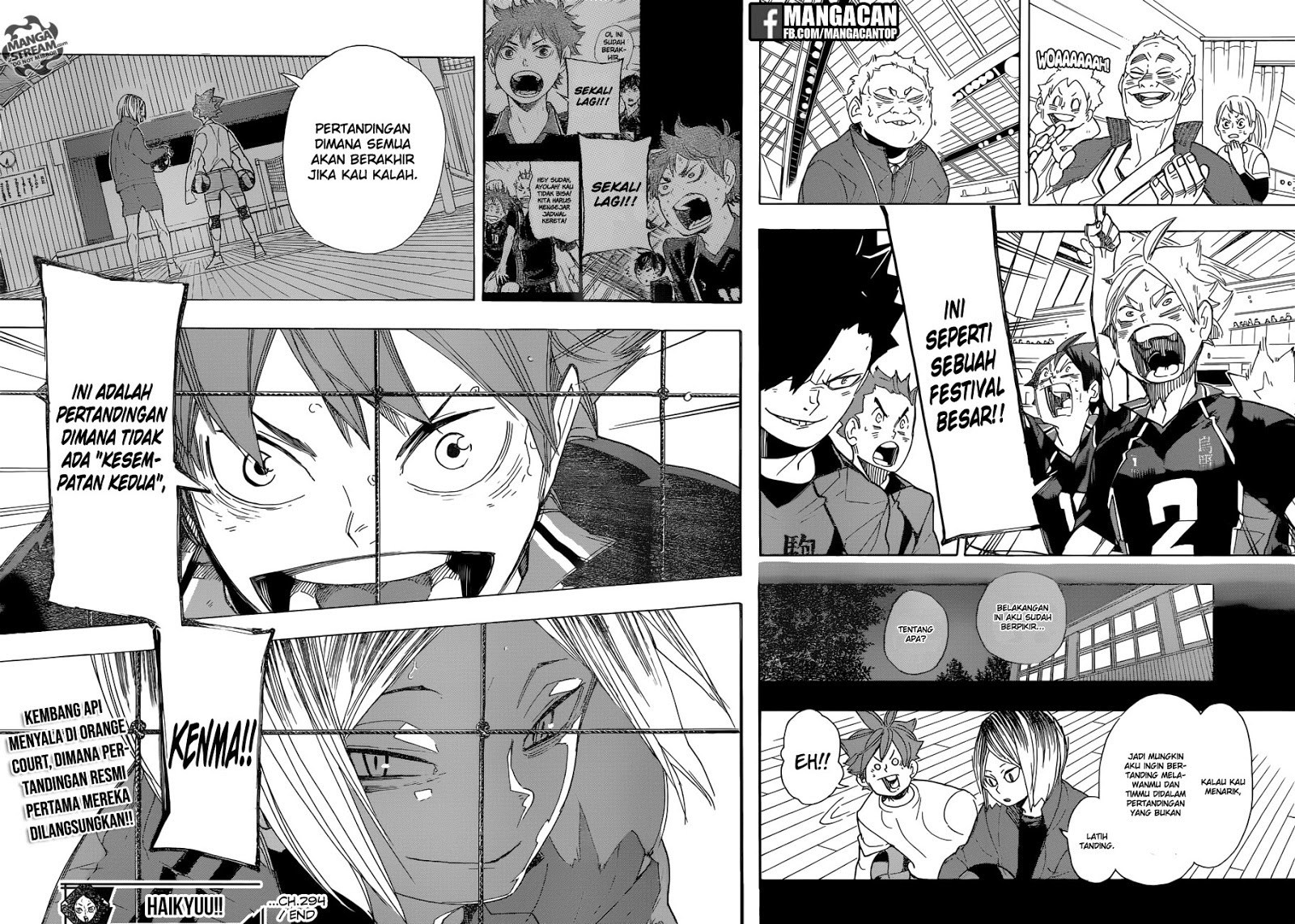 Haikyuu!! Chapter 294 Gambar 16