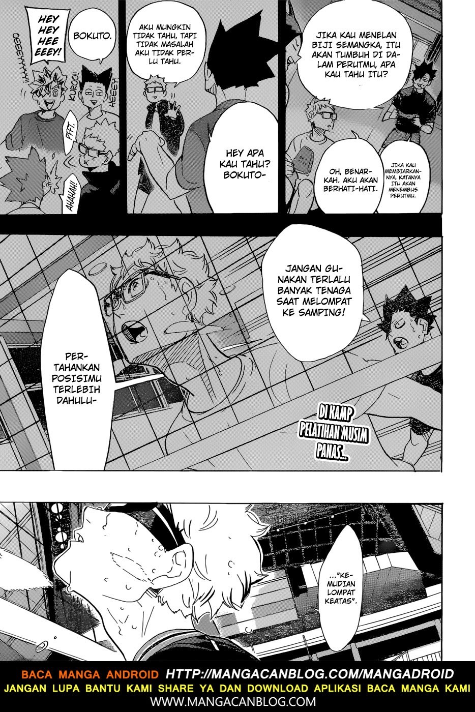 Haikyuu!! Chapter 320 Gambar 1
