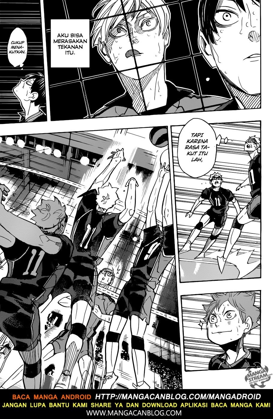 Haikyuu!! Chapter 320 Gambar 16