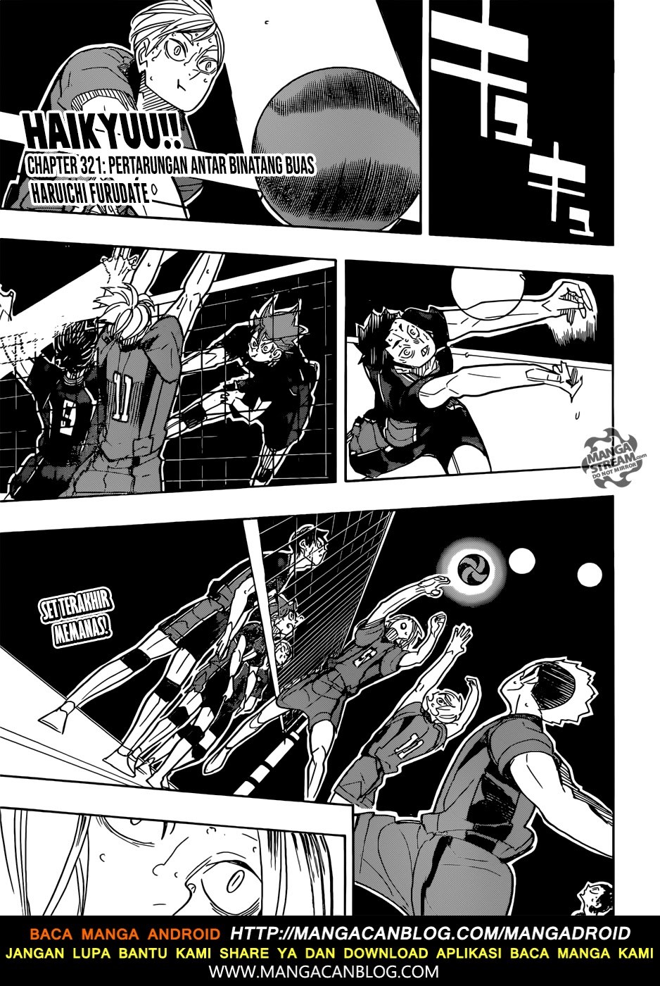 Haikyuu!! Chapter 321 Gambar 1