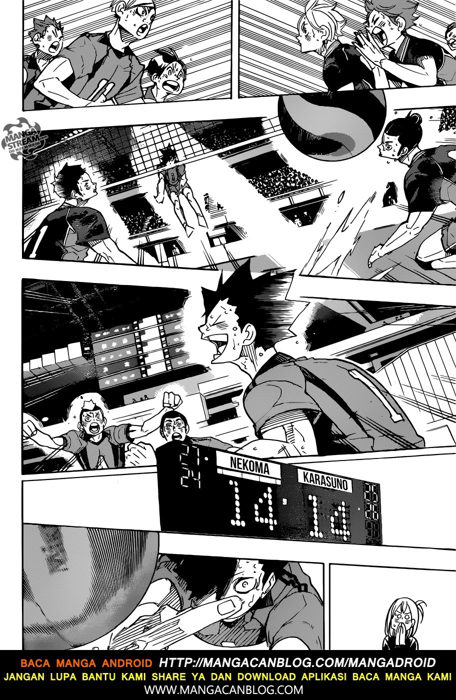 Haikyuu!! Chapter 321 Gambar 11