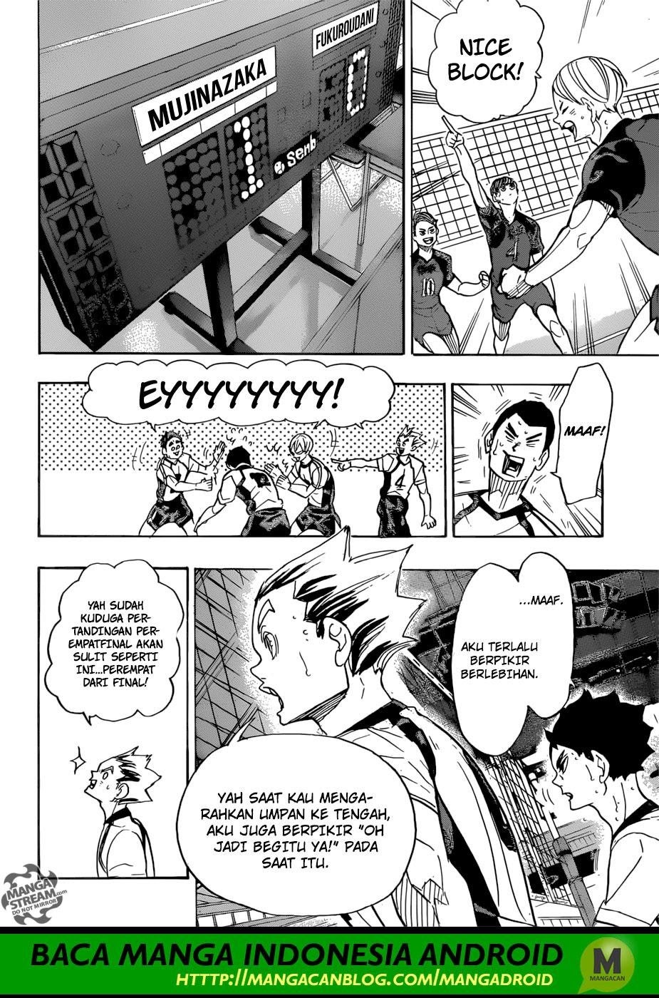 Haikyuu!! Chapter 328 Gambar 13