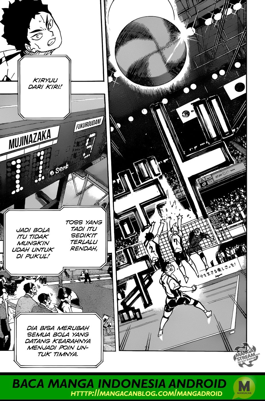 Haikyuu!! Chapter 329 Gambar 16