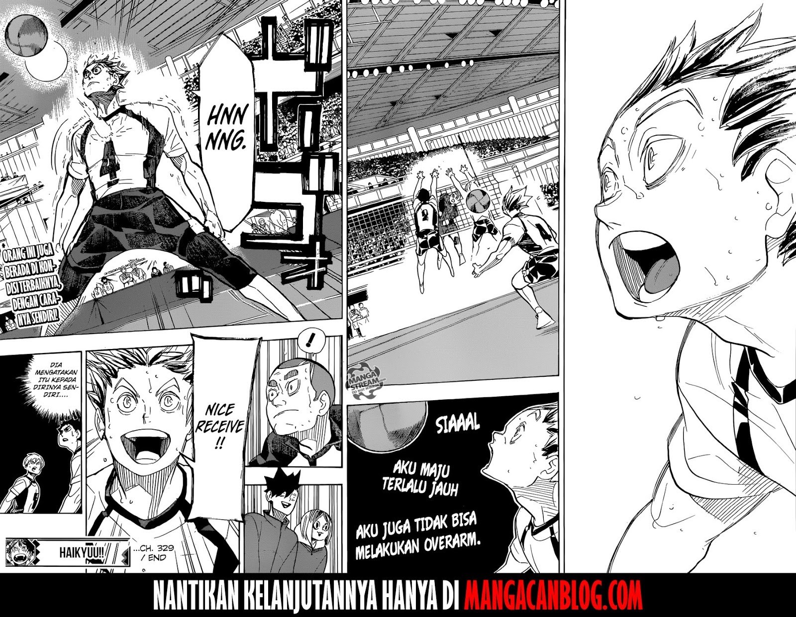 Haikyuu!! Chapter 329 Gambar 21