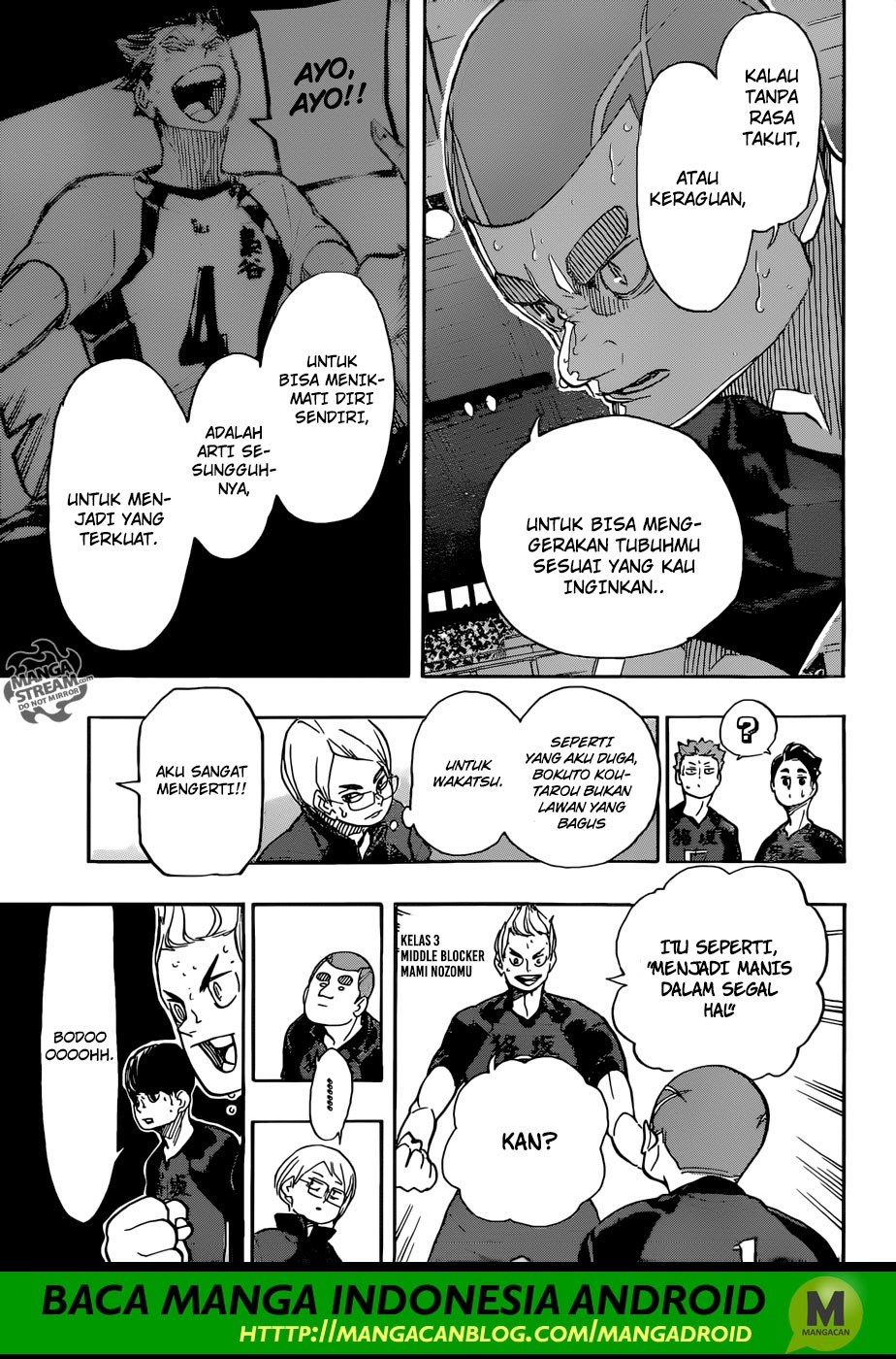 Haikyuu!! Chapter 334 Gambar 14
