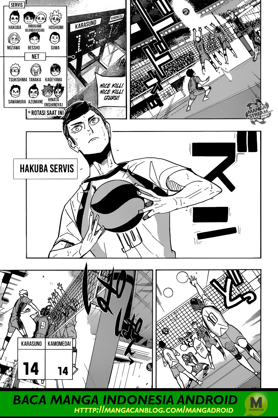 Haikyuu!! Chapter 350 Gambar 6