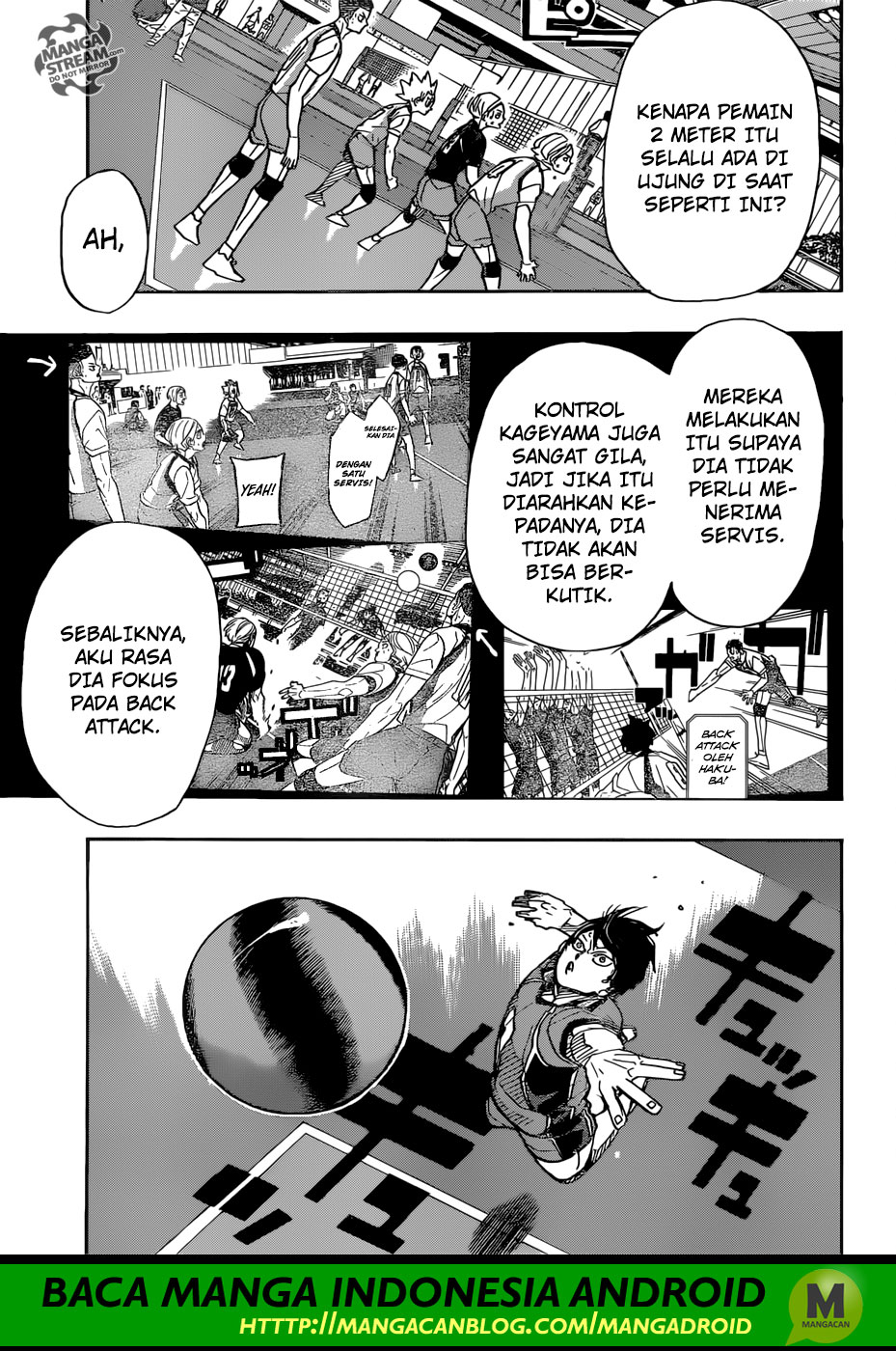 Haikyuu!! Chapter 350 Gambar 8